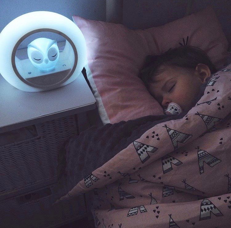 Detská lampička Sovička Lou so senzorom - modrá_9